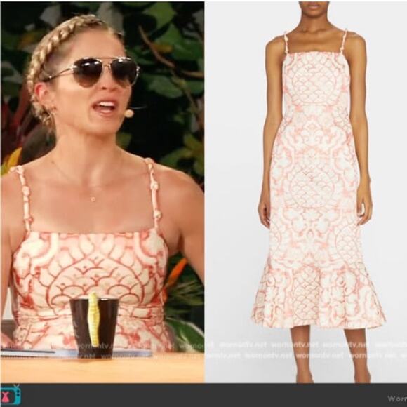 Alexis Pink Nolana Midi Dress - Picture 13 of 16